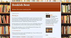 Desktop Screenshot of bookishbent.blogspot.com