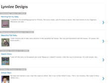 Tablet Screenshot of lynnleedesigns.blogspot.com