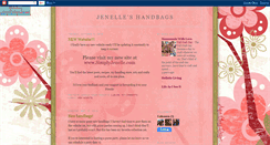 Desktop Screenshot of jenelleshandbags.blogspot.com