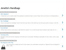 Tablet Screenshot of jenelleshandbags.blogspot.com