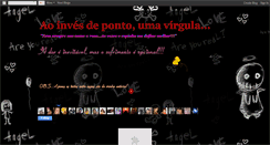 Desktop Screenshot of aoinvesdepontoumavirgula.blogspot.com