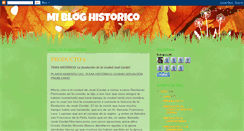 Desktop Screenshot of mibloghistorico.blogspot.com