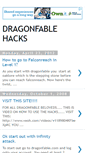 Mobile Screenshot of dragonfableonlinehack.blogspot.com