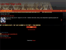 Tablet Screenshot of leo-star-sign-love.blogspot.com