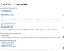 Tablet Screenshot of edulawskarnataka.blogspot.com