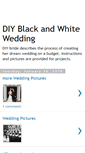 Mobile Screenshot of diyblackandwhitewedding.blogspot.com