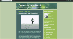 Desktop Screenshot of gotteskind-von-beruf.blogspot.com
