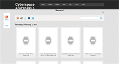 Desktop Screenshot of cyberspace-softpedia.blogspot.com
