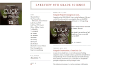 Desktop Screenshot of lakeviewscience8.blogspot.com