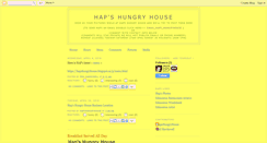 Desktop Screenshot of hapshungryhouse.blogspot.com