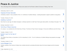 Tablet Screenshot of peace--justice.blogspot.com