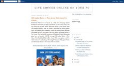 Desktop Screenshot of live-soccer-sports.blogspot.com