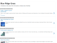 Tablet Screenshot of blueridgegrass.blogspot.com