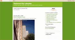 Desktop Screenshot of eastwoodcitylafayette.blogspot.com