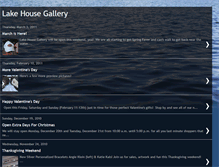 Tablet Screenshot of lakehousegallery.blogspot.com