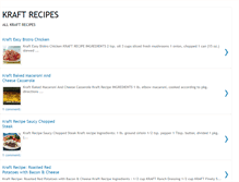 Tablet Screenshot of kraftrecipes.blogspot.com