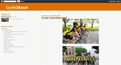 Desktop Screenshot of cycle2basel.blogspot.com
