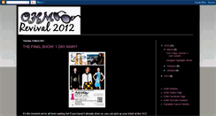 Desktop Screenshot of ohmfashionshowrevival.blogspot.com