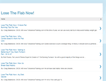 Tablet Screenshot of losetheflabnow.blogspot.com