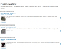 Tablet Screenshot of fingerless-glove.blogspot.com