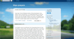 Desktop Screenshot of bbpc-prayers.blogspot.com