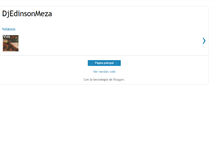 Tablet Screenshot of produccionesdjedinsonmeza.blogspot.com