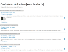 Tablet Screenshot of confesionesdelautaro.blogspot.com