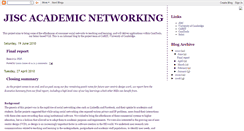 Desktop Screenshot of academic-networking.blogspot.com