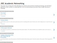 Tablet Screenshot of academic-networking.blogspot.com