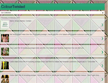 Tablet Screenshot of colourtwisted.blogspot.com