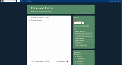 Desktop Screenshot of corksandcurds.blogspot.com