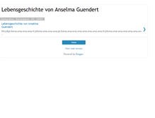 Tablet Screenshot of anselmaguendert.blogspot.com