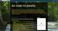 Desktop Screenshot of preservandomiplaneta.blogspot.com