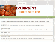 Tablet Screenshot of doglutenfree.blogspot.com