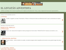 Tablet Screenshot of elleviatanadventista.blogspot.com