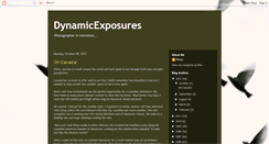 Desktop Screenshot of dynamicexposures.blogspot.com