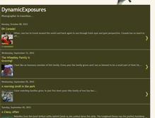 Tablet Screenshot of dynamicexposures.blogspot.com