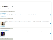 Tablet Screenshot of allseouldout.blogspot.com