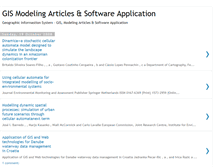 Tablet Screenshot of gismodel.blogspot.com