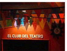 Tablet Screenshot of elclubdelteatro.blogspot.com