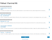 Tablet Screenshot of fallout3survivalkit.blogspot.com