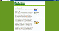 Desktop Screenshot of cedartreebiblechurch.blogspot.com