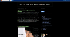 Desktop Screenshot of nogueiranedm310spring2009.blogspot.com