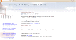 Desktop Screenshot of dealwrap.blogspot.com