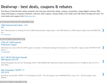 Tablet Screenshot of dealwrap.blogspot.com