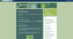 Desktop Screenshot of greenegarden.blogspot.com