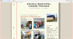 Desktop Screenshot of escolamunicipalcidadepraiana.blogspot.com