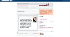 Desktop Screenshot of nicolemariephotography.blogspot.com