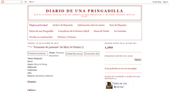 Desktop Screenshot of diariodeunapringadilla.blogspot.com