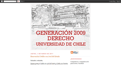 Desktop Screenshot of gderecho2009.blogspot.com